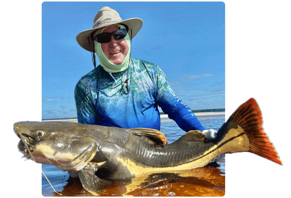 Thomas Pope - Amazon Xtreme Fishing customer testimonial - First-time Amazon fishing experience review