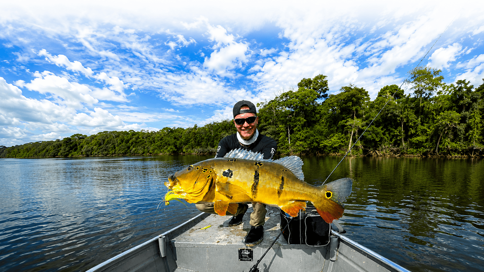Pinima Amazon fishing destination on the Acari River in Brazil