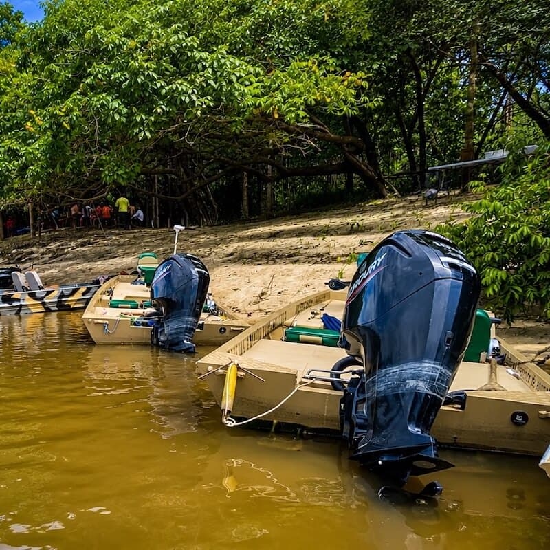 The Acari River surrounding Pinima Lodge