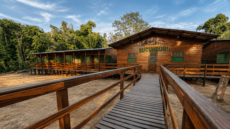 Sucunduri River Lodge in southern Amazonas, Brazil