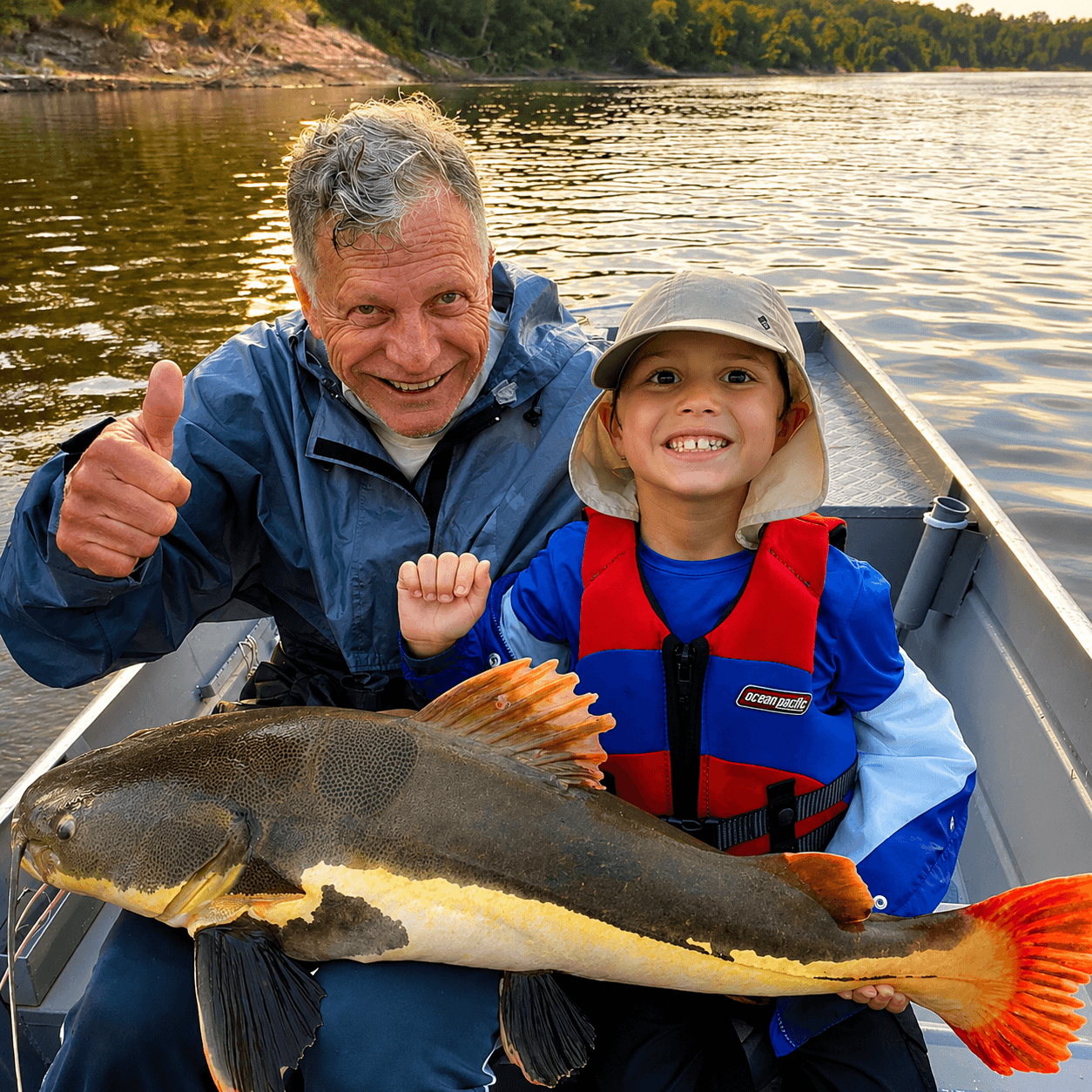 Sport fishing catch from the Sucunduri River