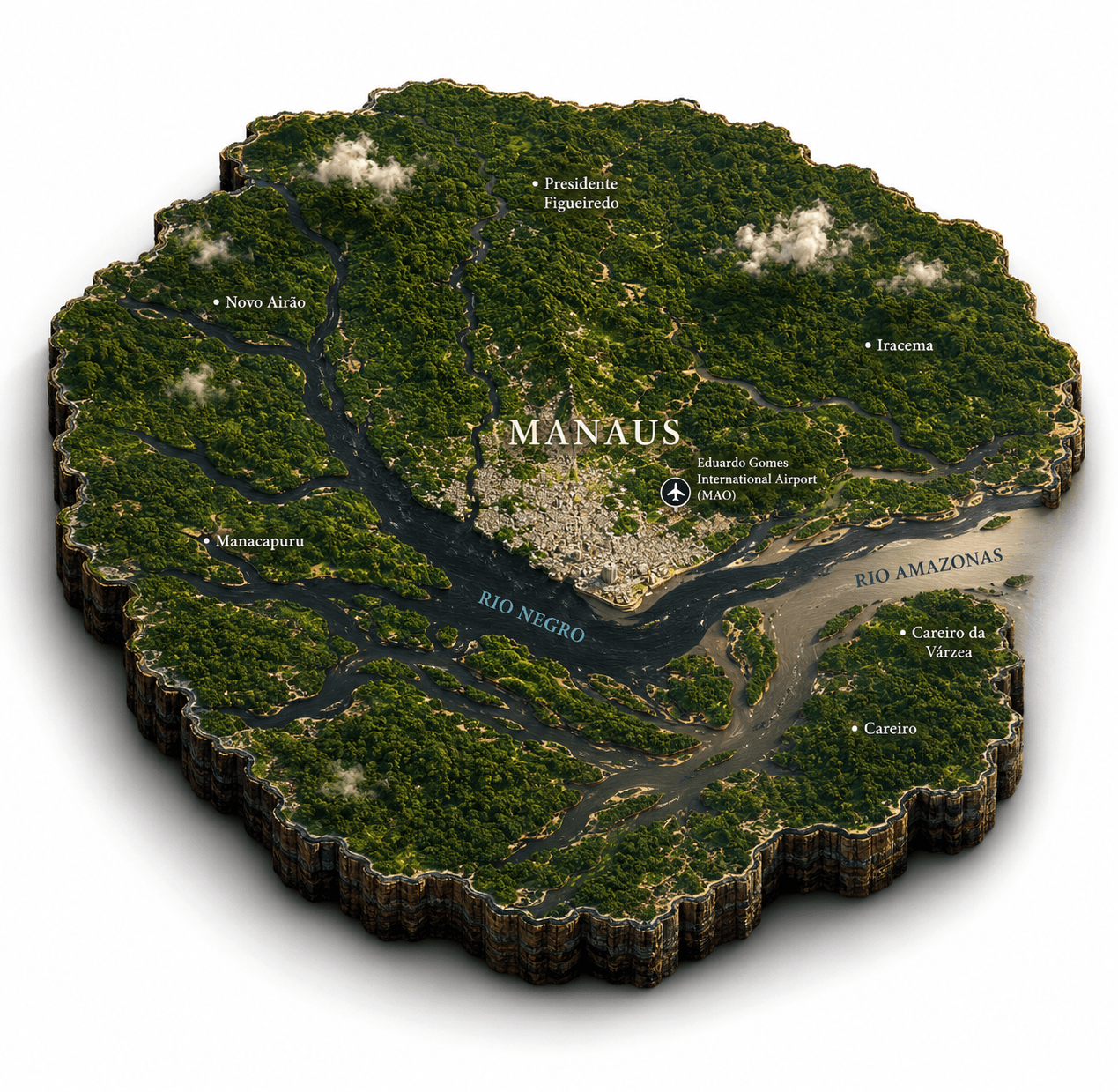 Zaltana Boat Map